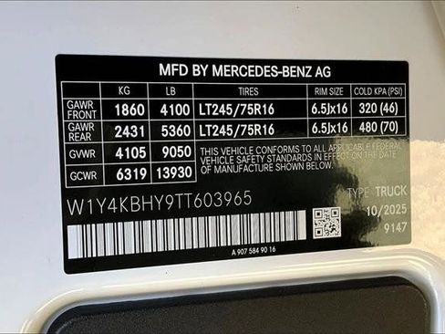 New 2026 Mercedes-Benz Sprinter 144 Cargo image 18