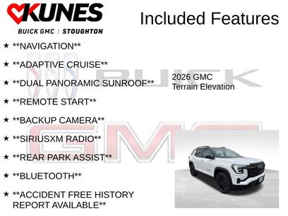 New 2026 GMC Terrain Elevation w/ Elevation Premium Package