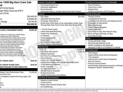 Used 2026 RAM 1500 Big Horn AWD/4WD image 6