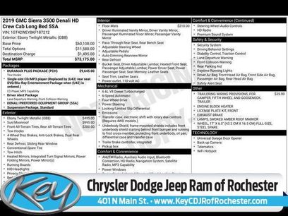 Used 2019 GMC Sierra 3500 Denali w/ Duramax Plus Package