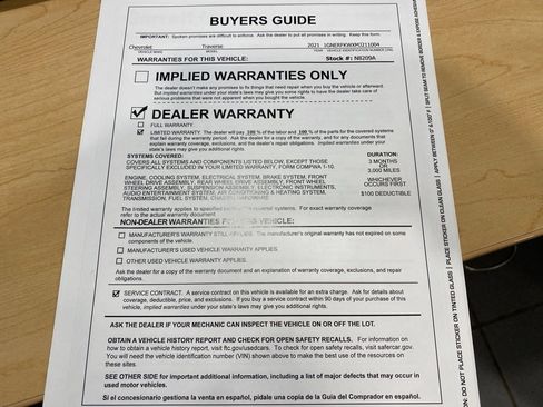 Used 2021 Chevrolet Traverse LS image 30