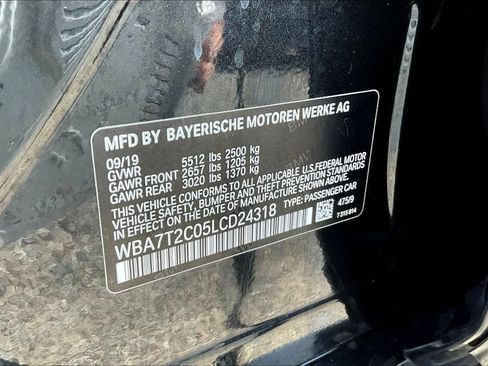 Used 2020 BMW 740i w/ M Sport Package RWD image 18