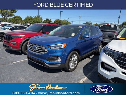 Certified 2023 Ford Edge Titanium w/ Equipment Group 301A AWD/4WD image 1
