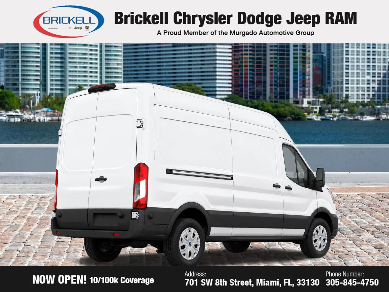 Used 2023 Ford E-Transit Medium Roof RWD image 3