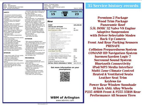 Used 2011 Mercedes-Benz E 550 Coupe image 2