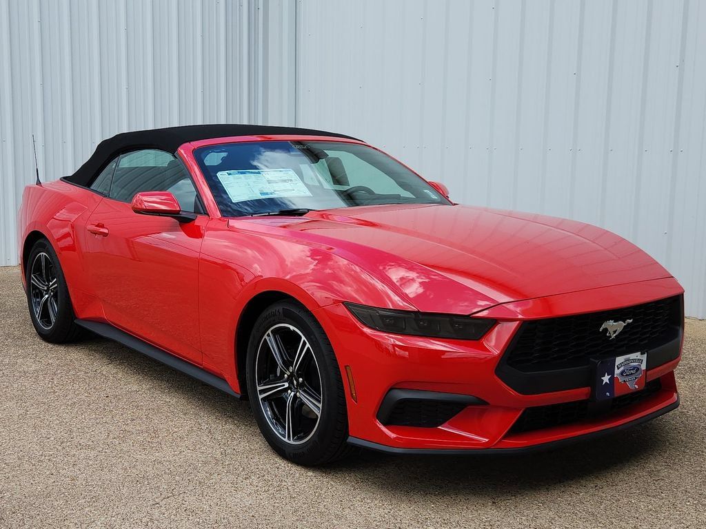 New 2025 Ford Mustang Convertible RWD image 1
