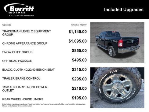 Used 2021 RAM 2500 Tradesman AWD/4WD image 6