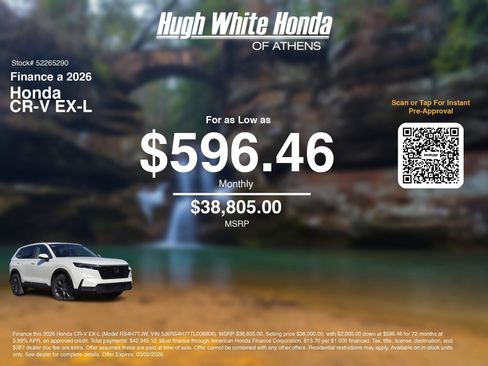 New 2026 Honda CR-V EX-L image 7