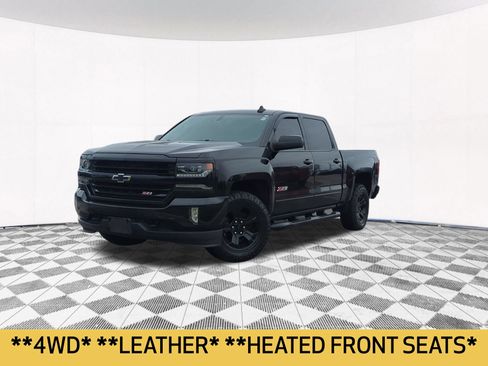 Used 2017 Chevrolet Silverado 1500 LTZ Z71 w/ Midnight Edition AWD/4WD image 2