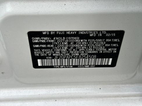 Used 2015 Subaru Crosstrek 2.0i Limited image 29