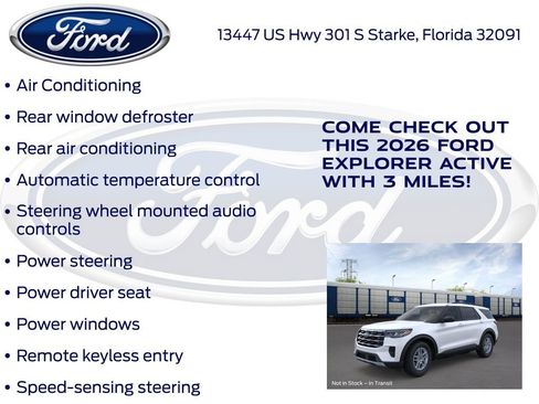 New 2026 Ford Explorer Active image 20