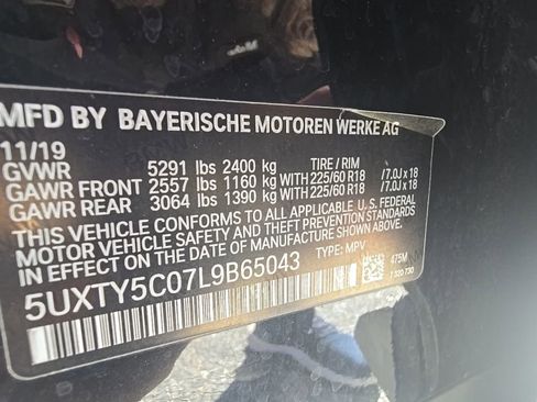 Used 2020 BMW X3 xDrive30i w/ Driving Assistance Package image 13