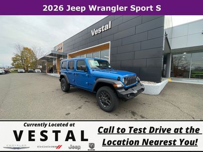 New 2026 Jeep Wrangler Sport S