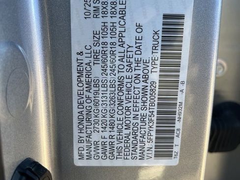 New 2026 Honda Ridgeline RTL image 5