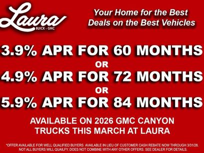 New 2026 GMC Canyon AT4X