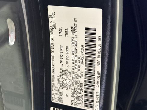 New 2026 Toyota Tacoma TRD Sport image 22