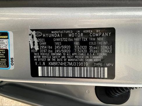 Used 2021 Hyundai Palisade Calligraphy image 32