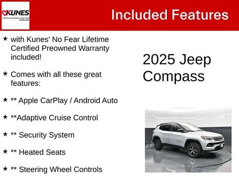 Used 2025 Jeep Compass Limited AWD/4WD image 4