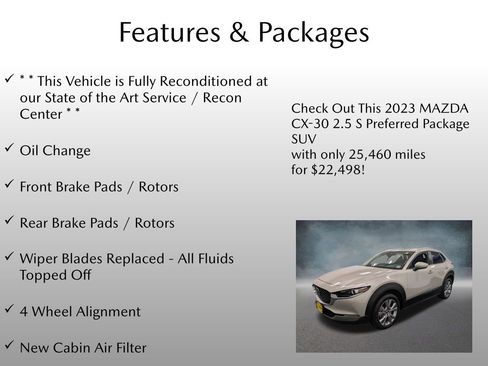 Certified 2023 MAZDA CX-30 AWD 2.5 S w/ Preferred Package image 4