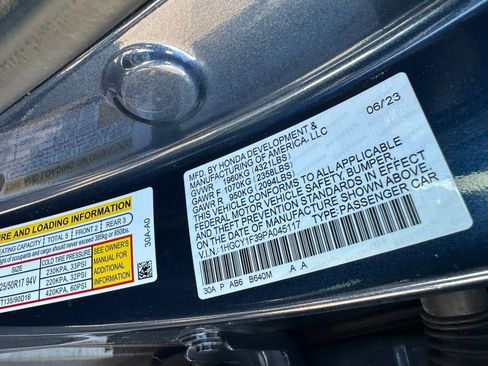 Used 2023 Honda Accord EX image 7