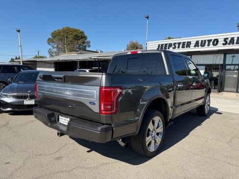 Used 2016 Ford F150 Limited w/ Trailer Tow Package AWD/4WD image 4