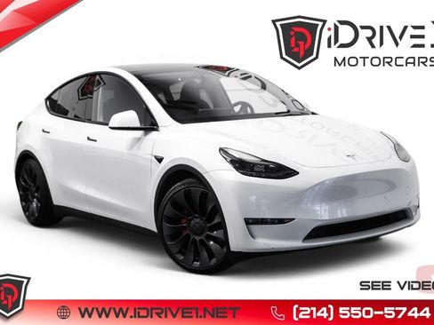 Used 2023 Tesla Model Y Long Range AWD/4WD image 1