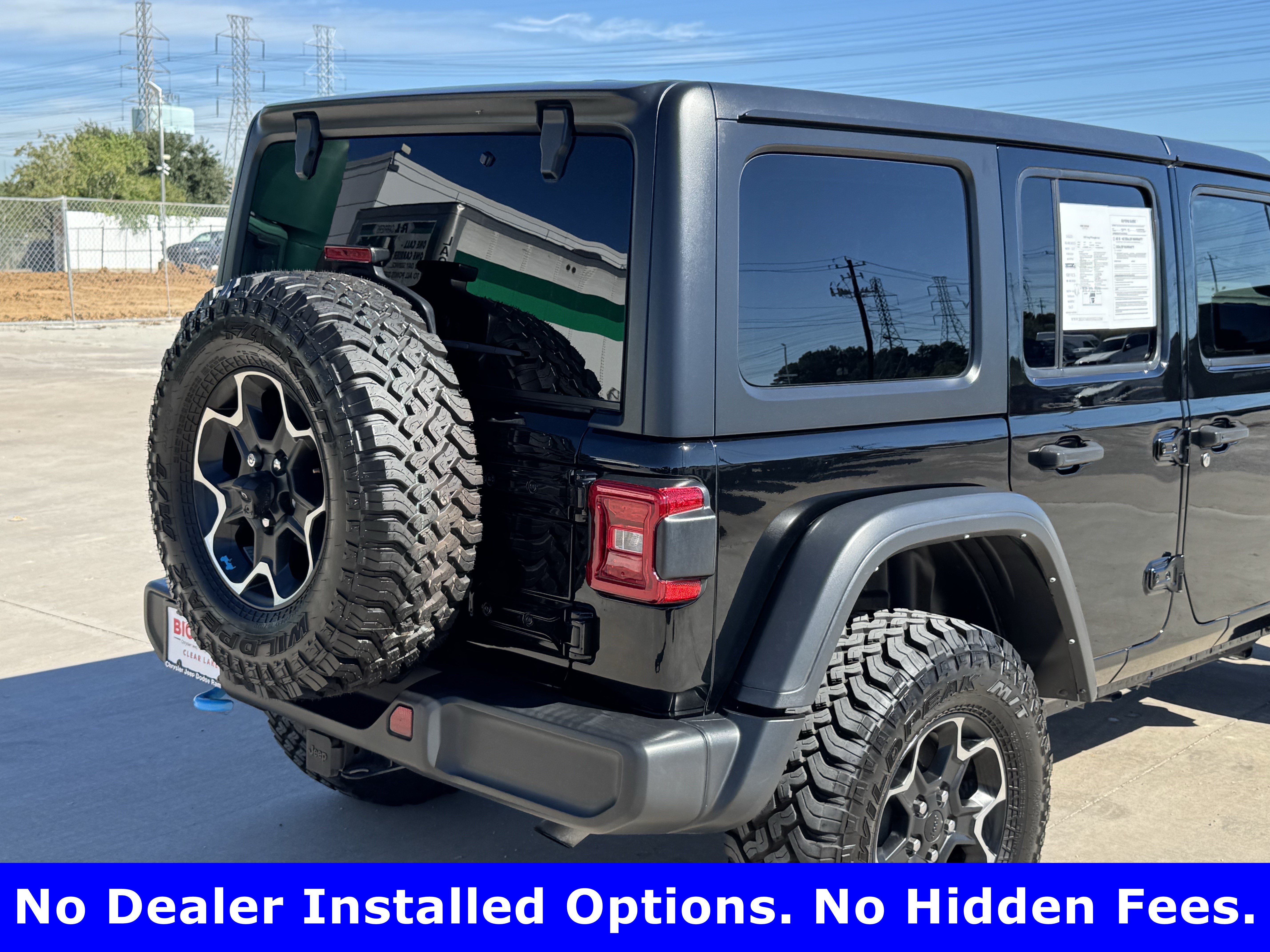 Used 2023 Jeep Wrangler Unlimited Rubicon 4xe w/ Cold Weather Group AWD/4WD image 7