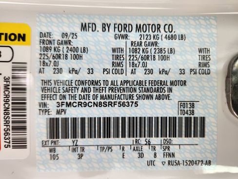 New 2025 Ford Bronco Sport Outer Banks image 22