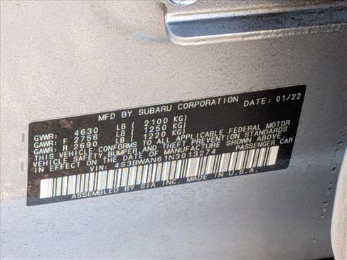 Certified 2022 Subaru Legacy Limited image 17