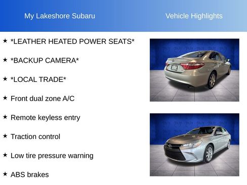 Used 2015 Toyota Camry XLE image 9