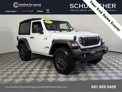 Certified 2024 Jeep Wrangler Sport S