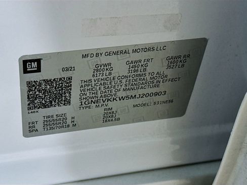 Used 2021 Chevrolet Traverse Premier AWD/4WD image 36