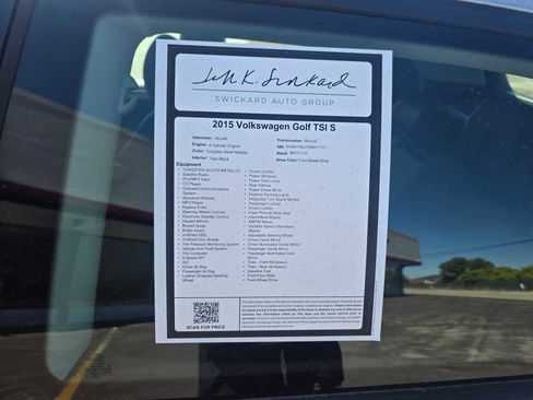Used 2015 Volkswagen Golf S FWD image 16