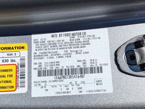 Used 2024 Ford Mustang GT RWD image 34