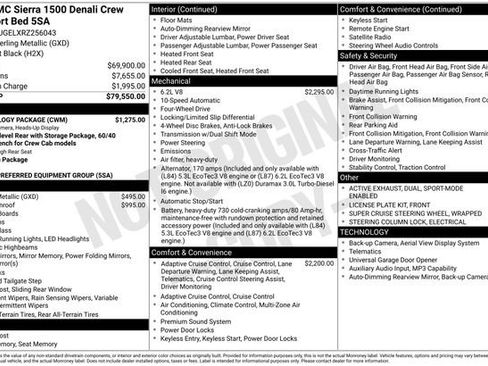 Used 2024 GMC Sierra 1500 Denali w/ Technology Package AWD/4WD image 35