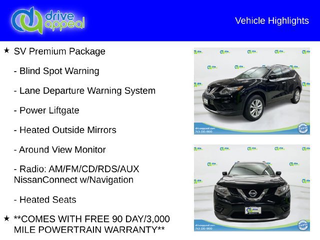Used 2015 Nissan Rogue SV w/ SV Premium Package AWD/4WD image 12