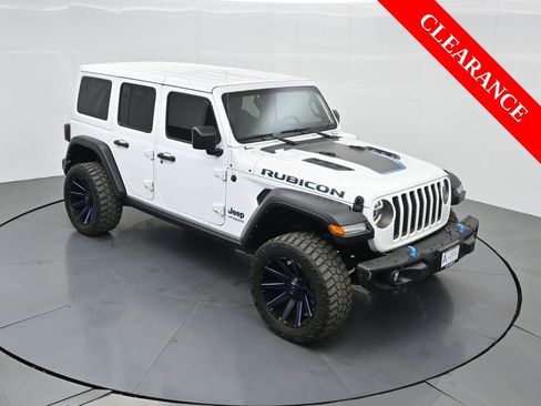 Used 2021 Jeep Wrangler Unlimited Rubicon 4xe w/ Steel Bumper Group image 54