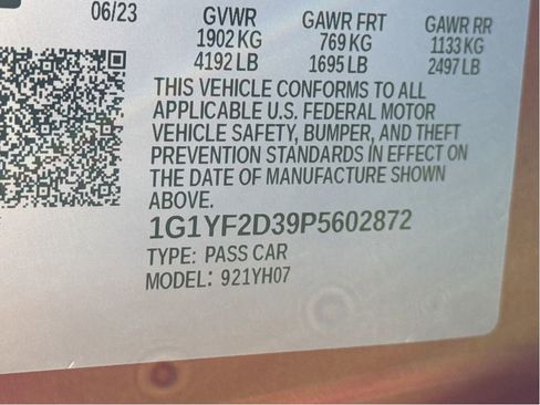 Used 2023 Chevrolet Corvette Z06 w/ Engine Appearance Package image 26