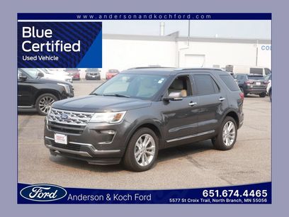 Certified 2019 Ford Explorer Limited w/ Ford Safe & Smart Package