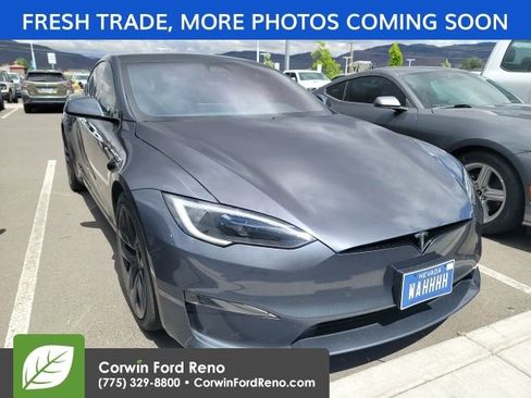 Used 2022 Tesla Model S Plaid AWD/4WD image 1