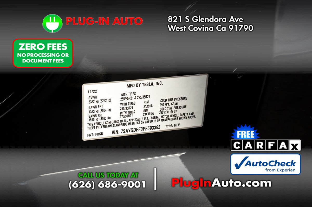 Used 2023 Tesla Model Y Performance AWD/4WD image 11
