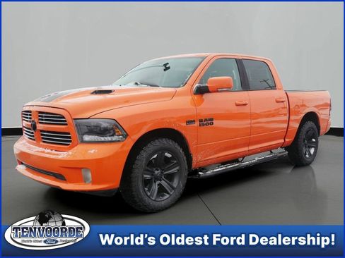 Used 2015 RAM 1500 Sport w/ Ignition Orange Sport Package image 1