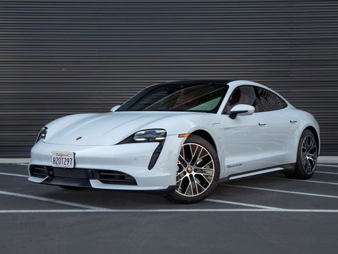 Certified 2020 Porsche Taycan Turbo AWD/4WD image 1