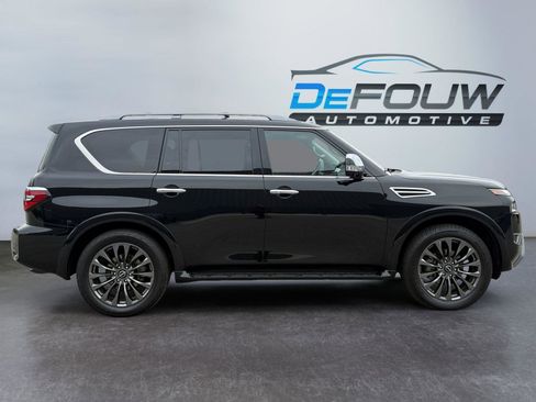 Used 2023 Nissan Armada Platinum w/ Captain's Chairs Package AWD/4WD image 2