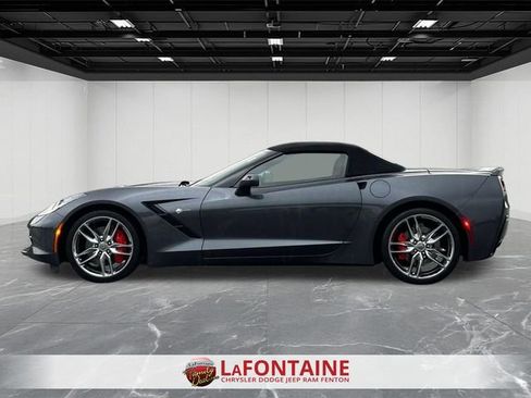 Used 2014 Chevrolet Corvette Stingray Convertible w/ 3LT Preferred Equipment Group RWD image 2