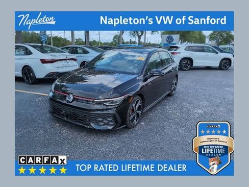 Used 2025 Volkswagen GTI SE w/ SE Leather Seating Package FWD image 1