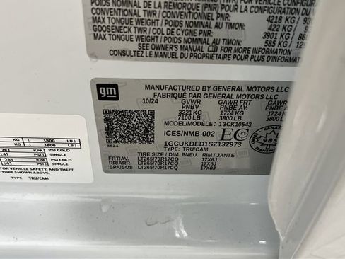 Used 2025 Chevrolet Silverado 1500 LT w/ Work Truck Package image 37