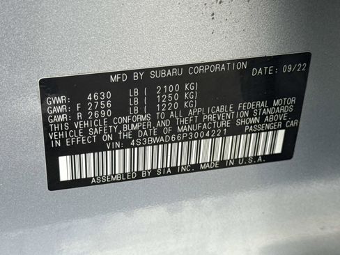 Used 2023 Subaru Legacy Premium image 30