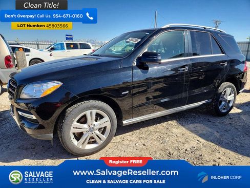 Used 2012 Mercedes-Benz ML 350 4MATIC image 1