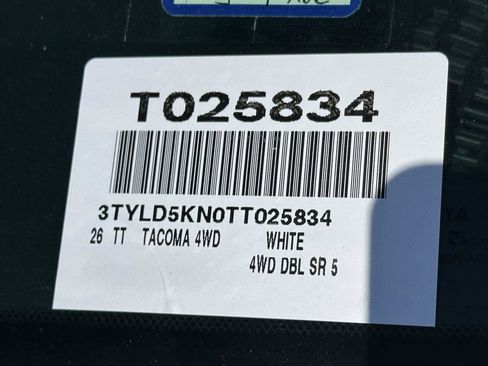 Used 2026 Toyota Tacoma SR image 15